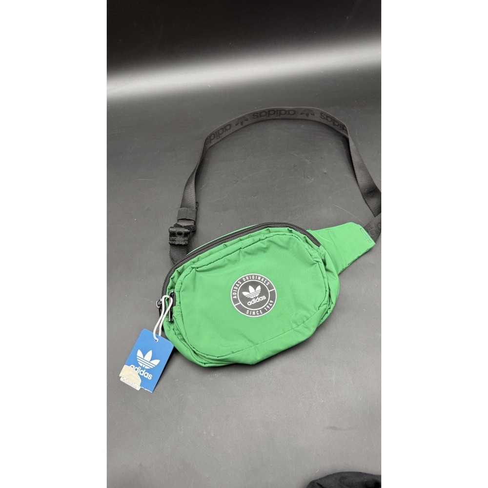NWT ADIDAS 106 SPORT WAIST FANNY PACK GREEN